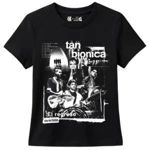 Baby tee El Regreso - Negro / Blanco