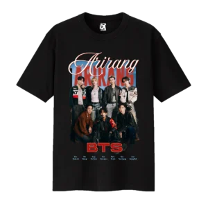 Remera Arirang - Negro / Beige