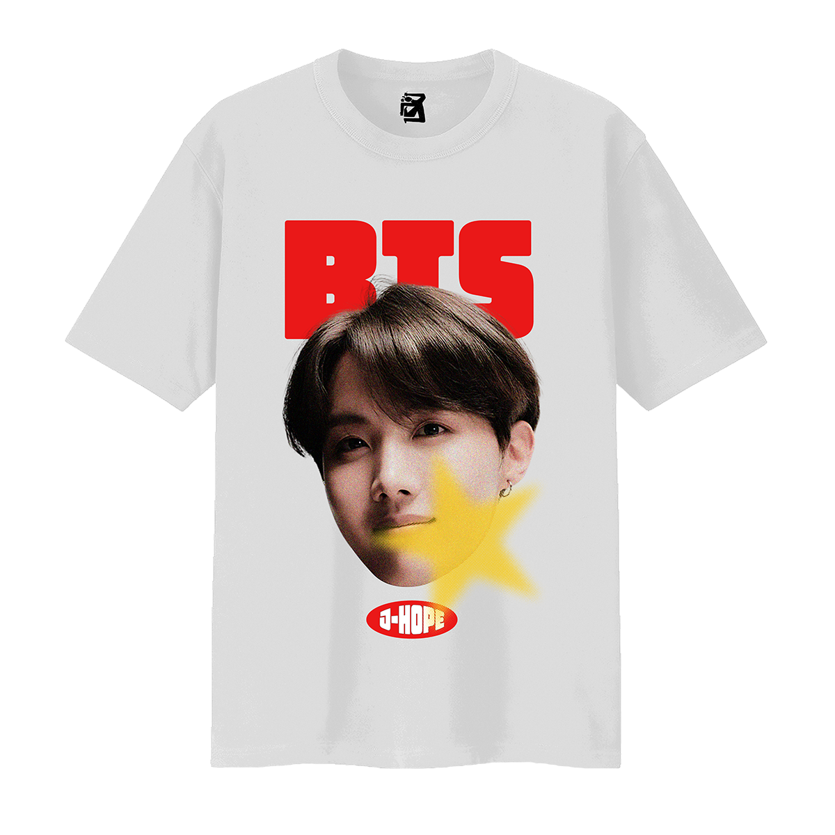 Remera BTS caras - Blanco - Imagen 7