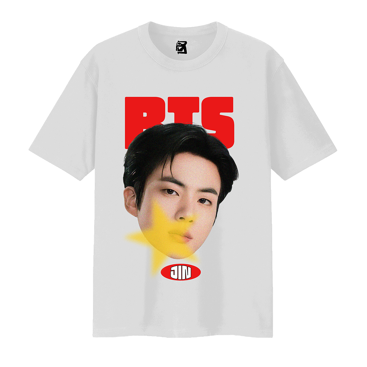 Remera BTS caras - Blanco - Imagen 5