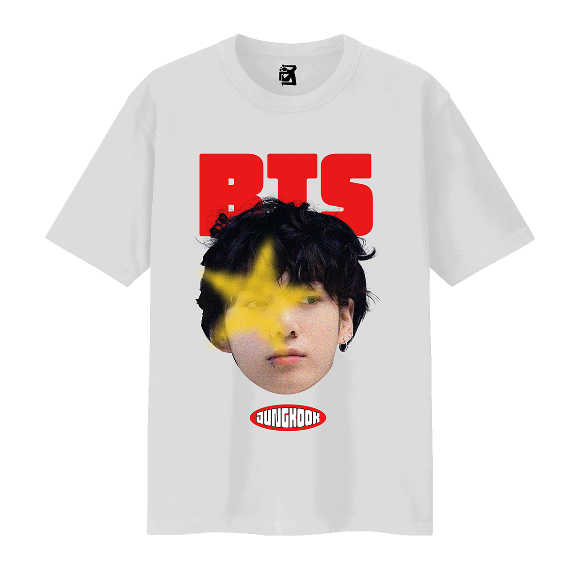 Remera BTS caras - Blanco - Imagen 4
