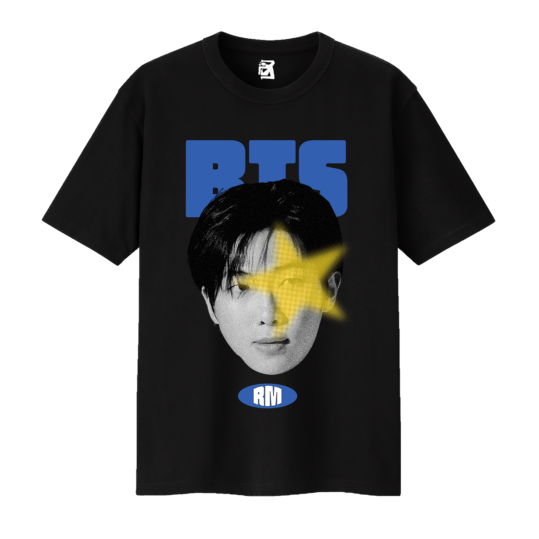 Remera BTS caras - Negro - Imagen 5
