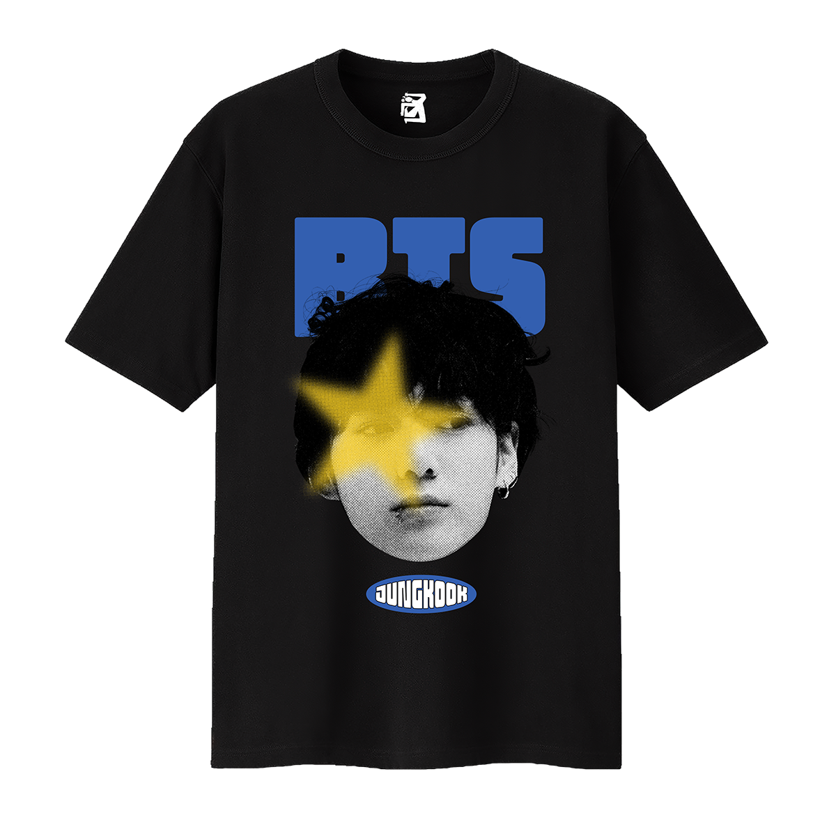 Remera BTS caras - Negro - Imagen 4