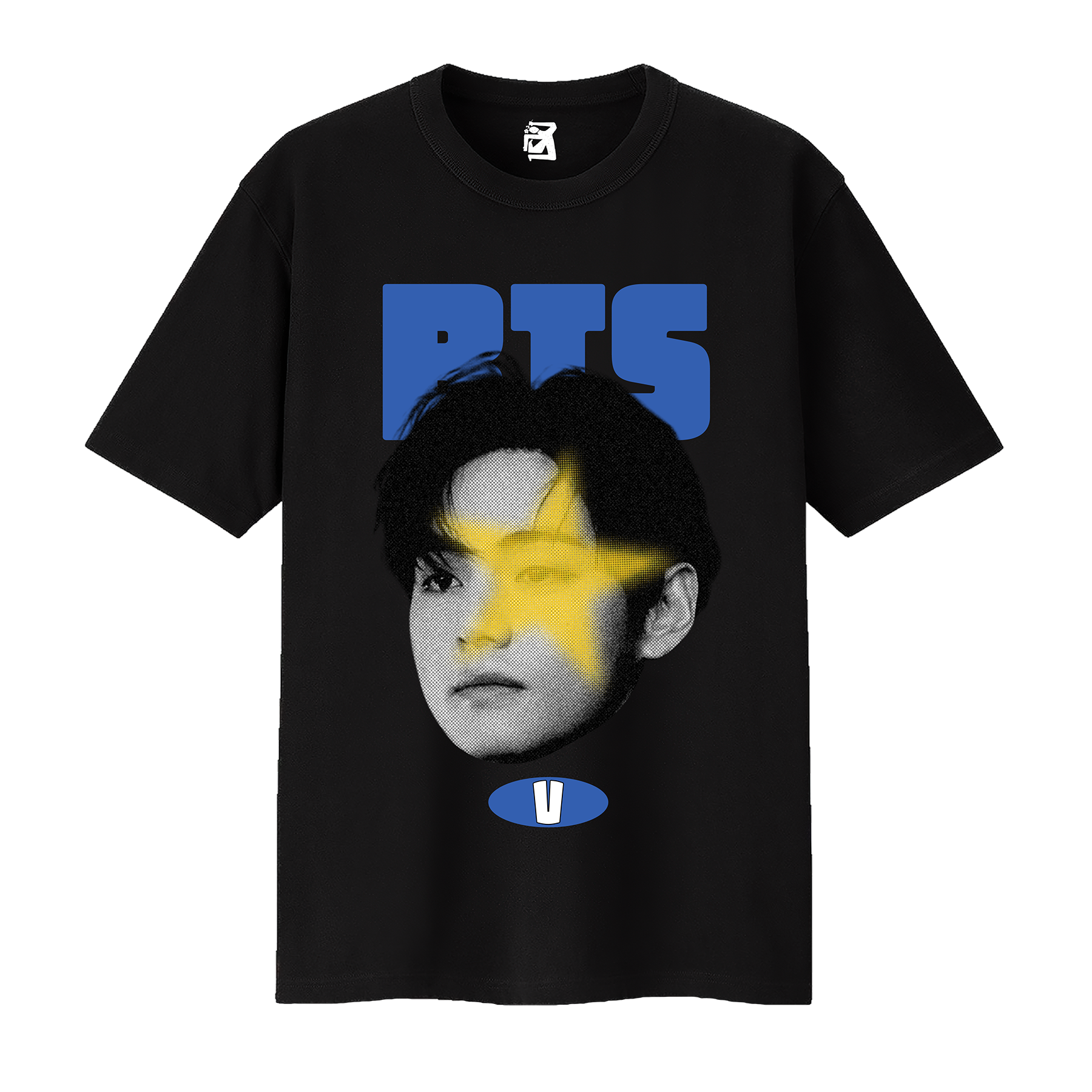Remera BTS caras - Negro - Imagen 3
